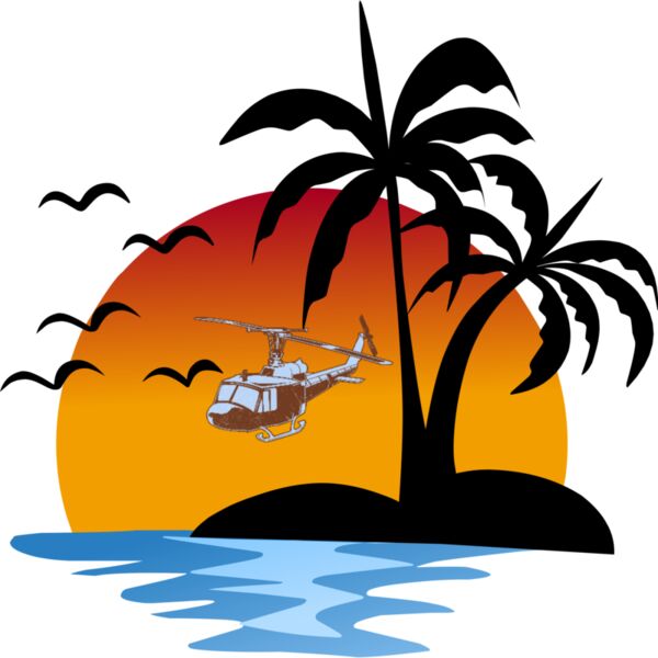 Sunset helicopter Thumbnail